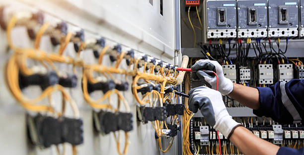 Professional Electrician technician working in Greenville, SC